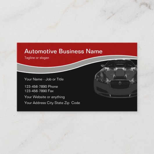 モダンオートモーティブ 名刺 (正面)