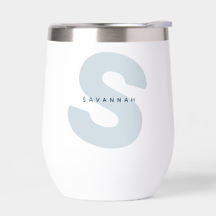 モダンオーバーサモノグラムのイズのイニシャルと名前