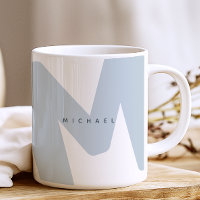 モダンオーバーサモノグラムのイズのイニシャルと名前