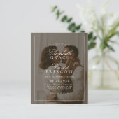 モダンオールドマネースタイル 結婚式 写真オーバーレイ (スタンド正面)