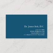 モダンカイロプラクティックカイロプラクター 名刺 (裏面)