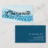 モダンカイロプラクティックカイロプラクター 名刺 (正面/裏面)