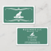 モダンカエル(色のカスタマイズ) 名刺 (正面/裏面)