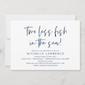 モダンカジュアルおもしろい、ブライダルシャワービーチパーティーI 招待状 (正面)