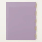 モダンカジュアルミニマルタイポグラフィ プランナー手帳 (裏面)