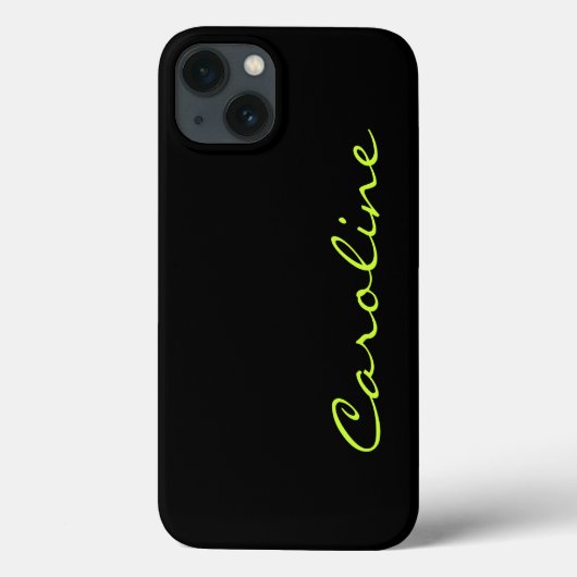 モダンカジュアルモノグラムパーソナライズされた Case-Mate iPhoneケース (裏面)