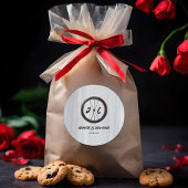 モダンカジュアル車バイクもしくは自転車に乗る人モノグラムの結婚s ラウンドシール