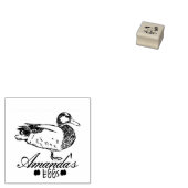 モダンカスタマイズヴィンテージ鴨卵商 ラバースタンプ (押印)