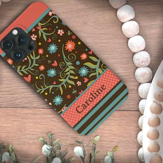 モダンカスタマイズ名ガーリー称 Case-Mate iPhoneケース