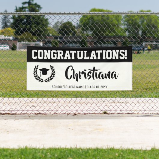 モダンカスタムはっきりしたパーティー 横断幕 (インサイチュ)