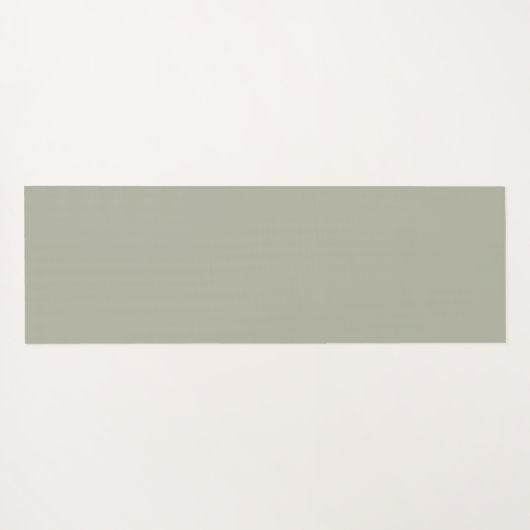 モダンカスタムイニシャル名ダスティージュセージ ヨガマット (裏面(横))