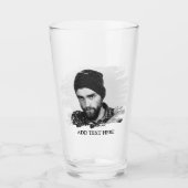 モダンカスタムエッチングフォトエフェクトガラス タンブラーグラス (正面)