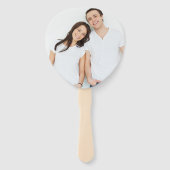 モダンカスタムエレガント写真結婚の ハンドファン (正面)