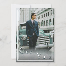 モダンカスタムクールユール（キリスト降誕祭） シーズンカード