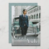 モダンカスタムクールユール(キリスト降誕祭) シーズンカード (正面/裏面)