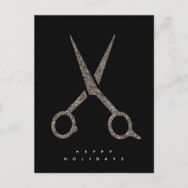 モダンカスタムグリッター ポストカード