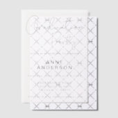 モダンカスタムシンプル卒業式パーティーオーバーレイ ベラム紙招待状 (オフセット (招待状))