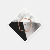 モダンカスタムナプキン スタンダードカクテルナプキン (角)