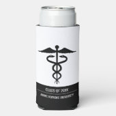 モダンカスタムナースドクター卒業党 スリム缶クーラー (Seltzer裏面)