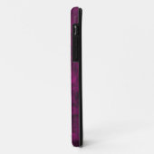 モダンカスタムパーソナライズされたパープルマーブル Case-Mate iPhoneケース (裏面/左)