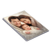 モダンカスタムパーソナライズされた写真ギフト ノートブック (右側)