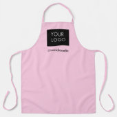 モダンカスタムビジネスのロ淡い色のゴ エプロン (正面)