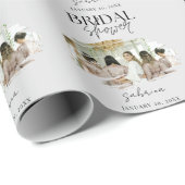 モダンカスタムブライダルシャワー ラッピングペーパー (ロールコーナー)