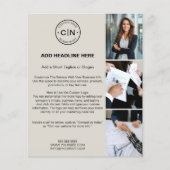 モダンカスタムプロフェッショナル チラシ (正面)