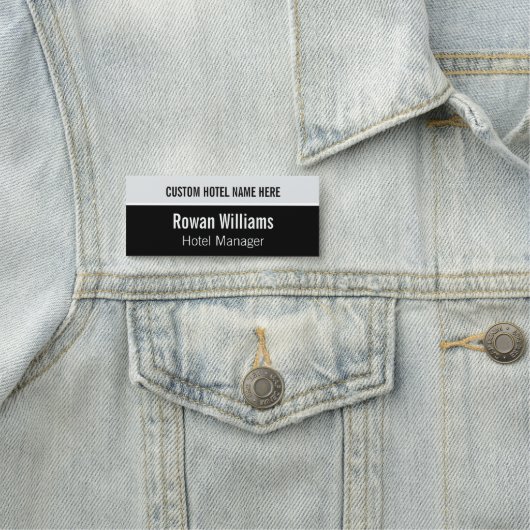 モダンカスタムホテル社員 名札 (インサイチュ)