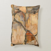 モダンカスタムポリエステル枕12x16デコール アクセントクッション (裏面(縦))