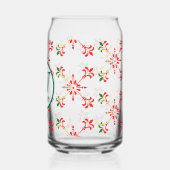 モダンカスタムポルトガル伝統国旗の名前 ガラス缶 (裏面)