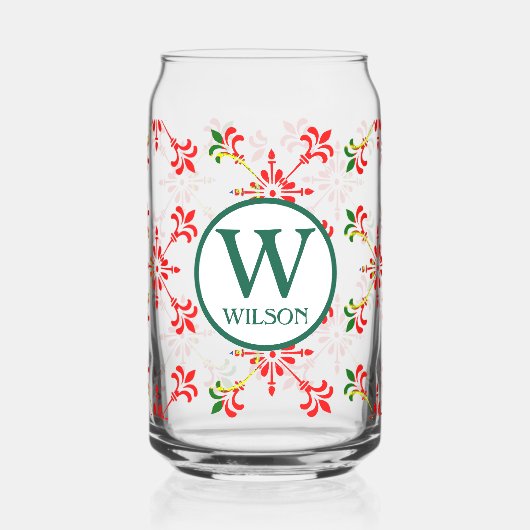 モダンカスタムポルトガル伝統国旗の名前 ガラス缶 (左)