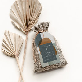 モダンカスタムミニマル抽象芸術ラベル ギフトタグ