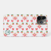 モダンカスタムモノグラム名ポルトガル伝統 Case-Mate iPhoneケース (裏面(横))