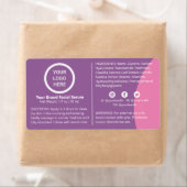 モダンカスタムロゴブランディングシール製品ラベル ラベル (インサイチュ)