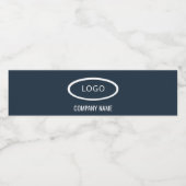 モダンカスタムロゴ会社名 ペットボトルラベル (シングルラベル)