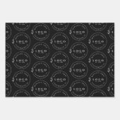 モダンカスタムロゴ ラッピングペーパーシート (正面2)