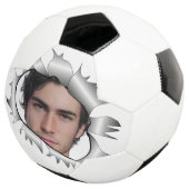 モダンカスタムヴィンテージ写真 サッカーボール (3/4)