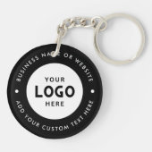 モダンカスタム事業名とロゴ キーホルダー (裏面)