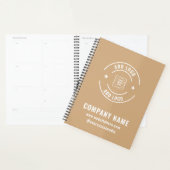 モダンカスタム企業ロゴブランディングプランナー プランナー手帳 (ディスプレー)