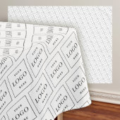 モダンカスタム会社のロゴビジネス促進 テーブルクロス