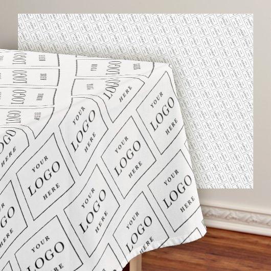 モダンカスタム会社のロゴビジネス促進 テーブルクロス