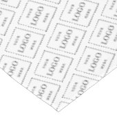 モダンカスタム会社のロゴビジネス促進 テーブルクロス (アングル)