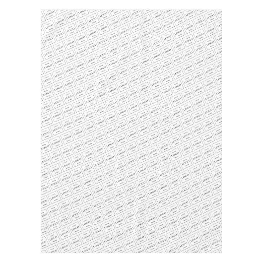 モダンカスタム会社のロゴビジネス促進 テーブルクロス (正面)