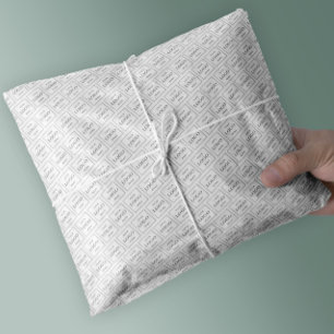 モダンカスタム会社のロゴビジネス促進 薄葉紙