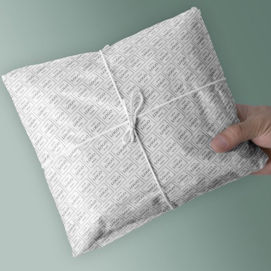 モダンカスタム会社のロゴビジネス促進 薄葉紙