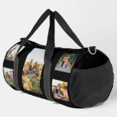 モダンカスタム写真コラージュ ダッフルバッグ (右コーナー)