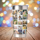 モダンカスタム写真コラージュ 保温保冷タンブラー