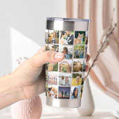 モダンカスタム写真コラージュ 保温保冷タンブラー