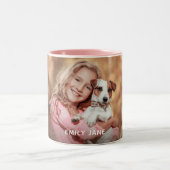 モダンカスタム写真マグギフト ツートーンマグカップ (中央)